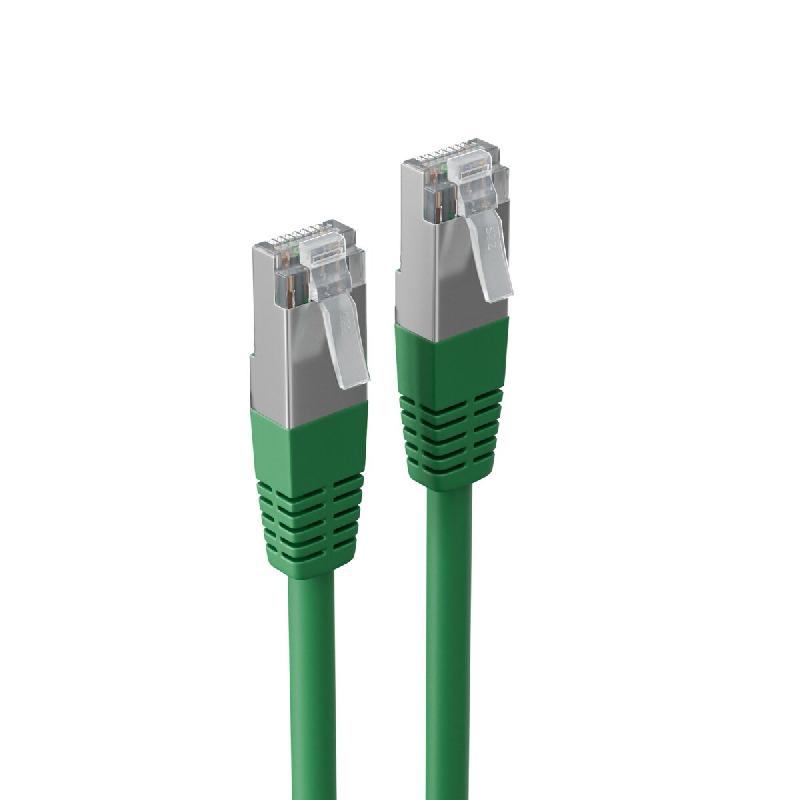 Shiverpeaks Cable patch BASIC-S, cat. 6, S/FTP, 3 m, vert - vert 4017538015709_0