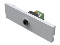 VISION TECHCONNECT 2 - PLAQUE MODULAIRE ENCLENCHABLE - FICHE MINI-PHONE STÉRÉO 3,5 MM