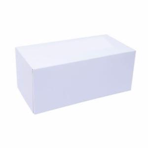 25 BOITES À BÛCHE BLANCHES 45 X 11 X 10 CM