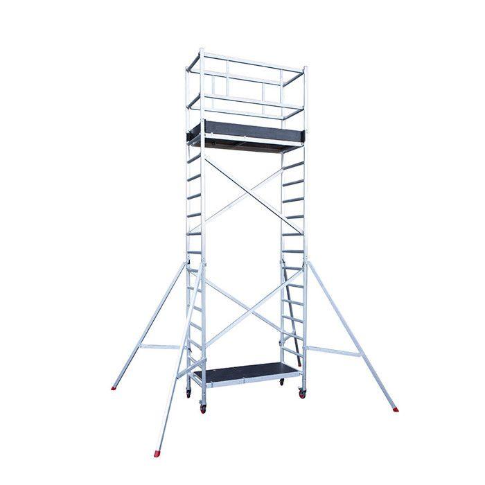 Échafaudage professionnel - robuste, sécurisé, acier ou aluminium - fixe ou roulant_0