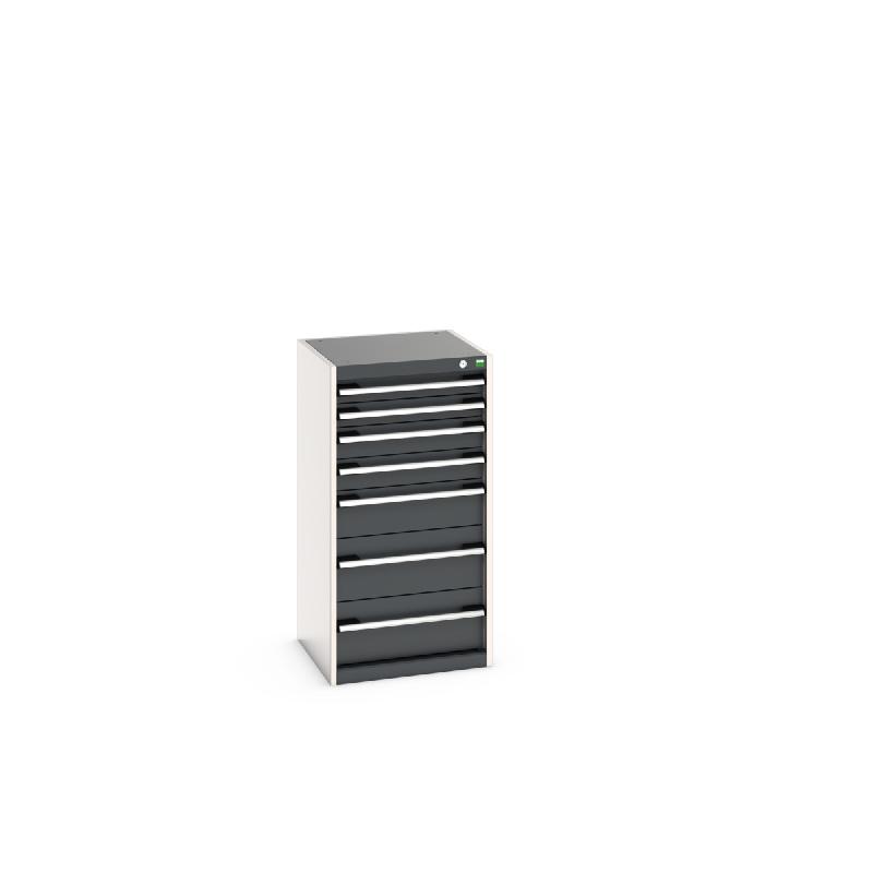Armoire à tiroirs Cubio SL-5510-7.3 - 7 tiroirs télescopiques - Réf : 40010051_0
