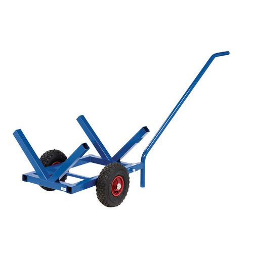 CHARIOT DE TRANSPORT L1600XL600XH750 MM BLEU - KONGAMEK