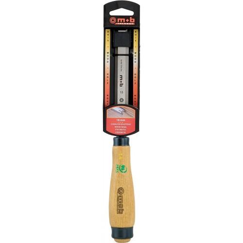 CISEAUX DE SCULPTEUR MANCHE BOIS SUR CARTE - 119 X 6 MM MOB