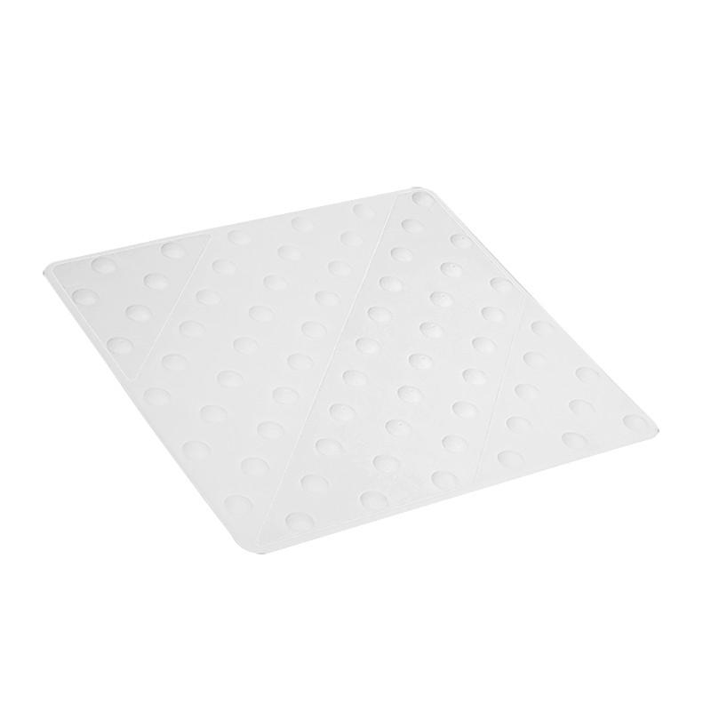 Dalle podotactile blanche - bande d'éveil en relief pour passages piétons - durable et résistante_0