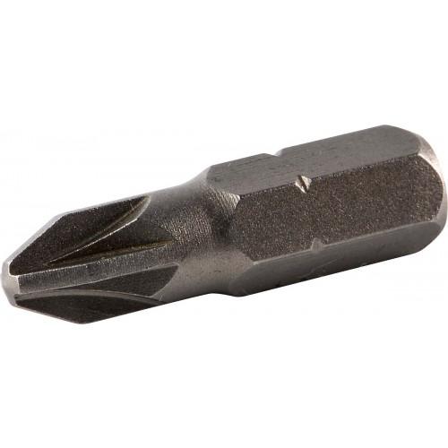EMBOUTS DE VISSAGE 1/4'' STANDARD - 25 MM - PZ3 - PAR 5 SAM OUTILLAGE