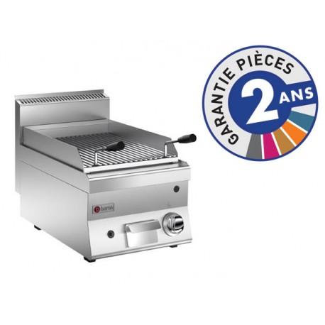 Grillade pierres de lave à gaz - grille 18 dm² réglable - gamme 650 - Baron - modèle 60GLG400_0