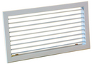 Grille de ventilation - série GAO simple déflexion - aluminium anodisé ou acier laqué blanc_0