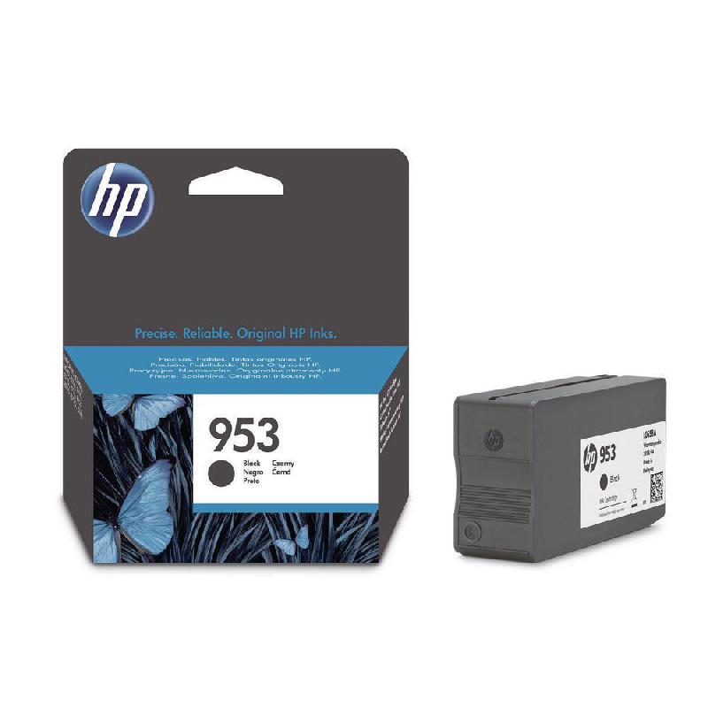 HP 953 - 23.5 ML - NOIR - ORIGINALE - CARTOUCHE D'ENCRE - POUR OFFICEJET PRO 77XX, 82XX, 87XX