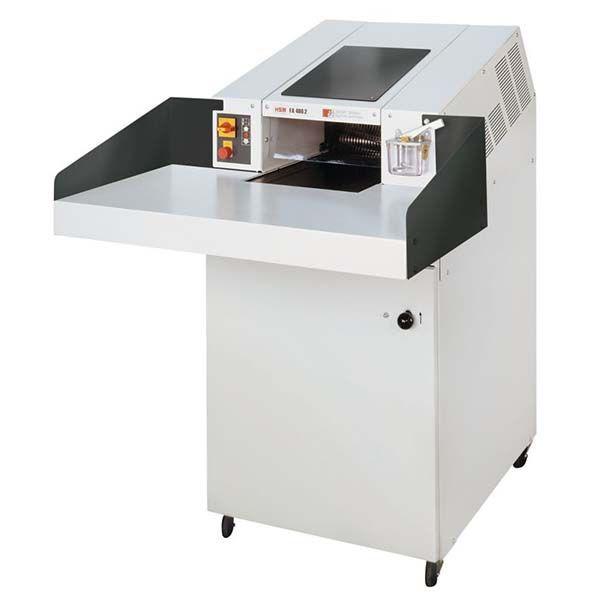 Destructeur de papier professionnel HSM Powerline FA 400 - Cylindres en acier trempé - Moteur puissant - Sécurité utilisateur_0