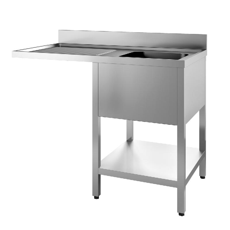 ITALCONCEPT L2G Plonge Inox Soudee, Encastrement Lv Bac Droite 850mm x 1500mm x 700 mm - 3616350014214_0