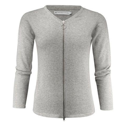 JAMES HARVEST ASHLAND CARDIGAN FEMMES GRIS MÉLANGE - TAILLE XXL