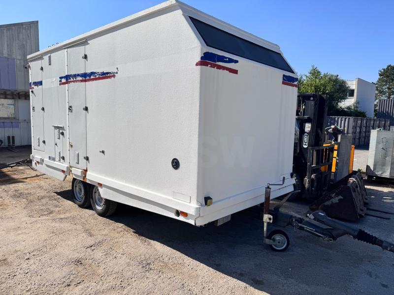 JCR M490PA Remorque cabane de chantier 2 essieux_0