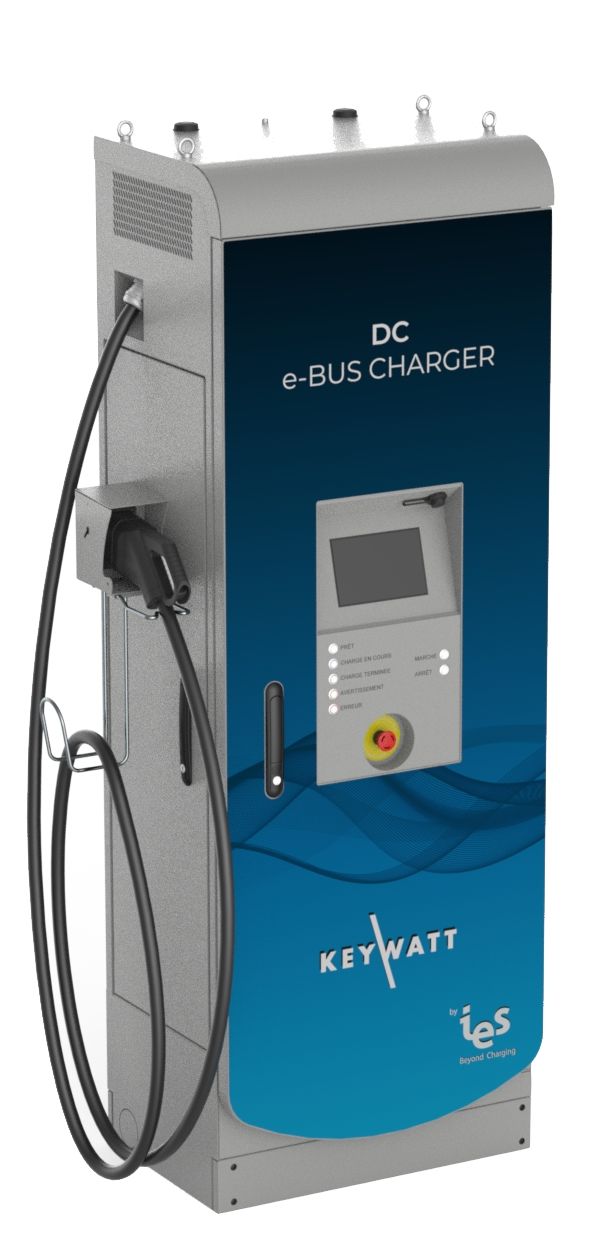 Borne de recharge pour bus électrique - voltage : 400v à  800vdc - charge complète en 4 à 8 h / Keywatt®_0