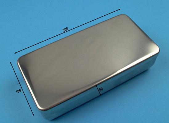 LA BOITE INOX 18 X 8 X 4 CM - MANUTAN COLLECTIVITÉS