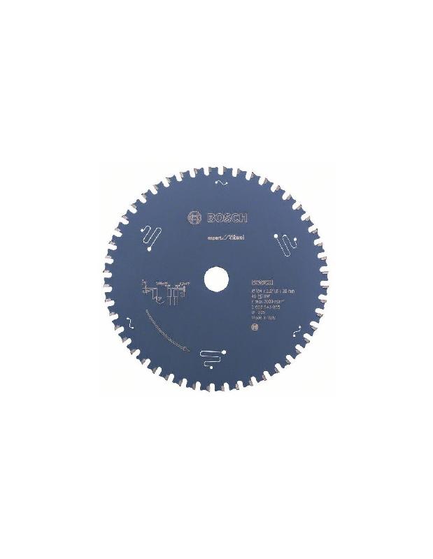 LAME DE SCIE CIRCULAIRE POUR L'ACIER 184 X 20 X 1,6MM 48 DENTS - BOSCH EXPERT - 2608643055