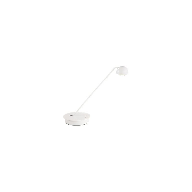 Lampe de table LED réglable 7W 3000K-6000K en métal blanc mat avec variateur tactile intégré, hauteur 47 cm - Perenz - blanc 8447 B CT_0