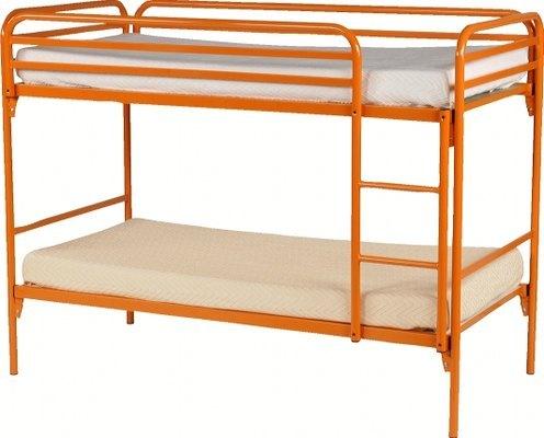 LIT SUPERPOSÉ EVOLUTION 80X190 CM SOMMIER AGGLOMÉRÉ RAL 9006 ALU - MANUTAN COLLECTIVITÉS