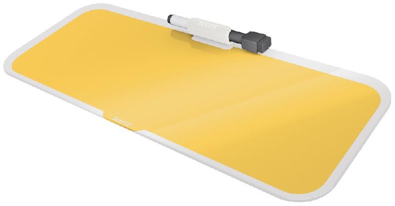 LEITZ Bloc-notes en verre Cosy, avec marqueur, coloris jaune - jaune 52690019_0
