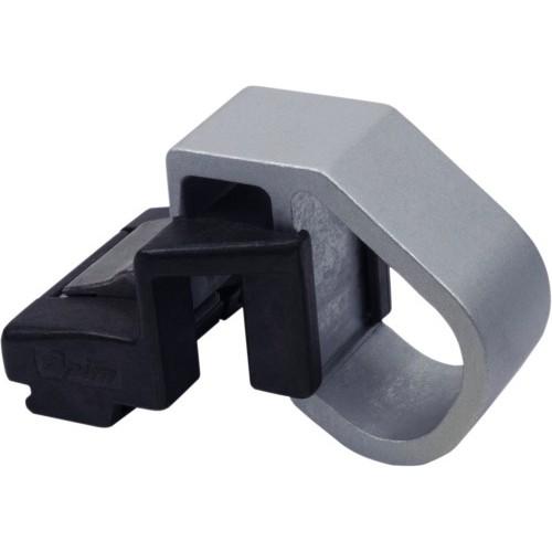 LOQUETEAU DE VASISTAS RÉGLABLE EN ALUMINIUM - SUPERCLACK NOIR 9005 FAPIM
