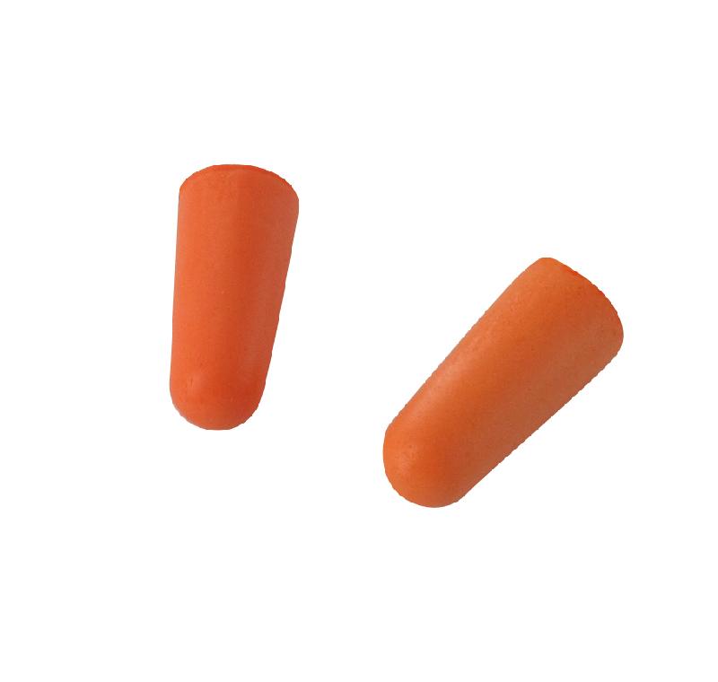 Lot de 10 paires de bouchons d'oreilles anti-bruit en mousse polyuréthane - Taille unique - Protection individuelle_0