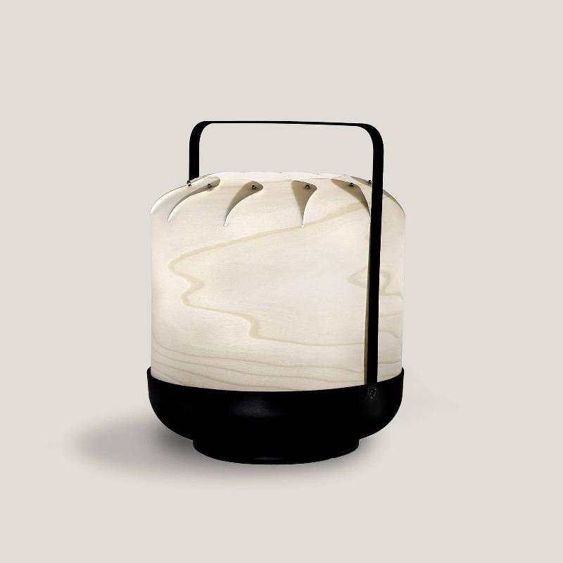 LZF LAMPS LZF CHOU SHORT LAMPE À POSER DIMMABLE, IVOIRE