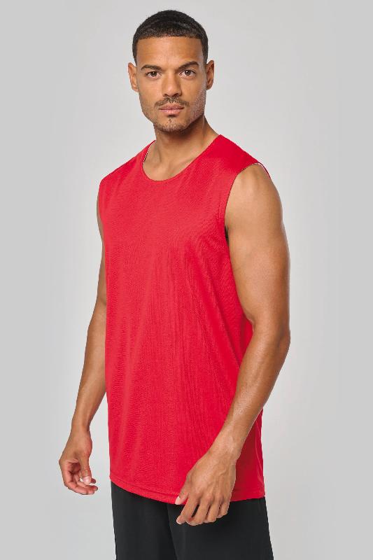 Maillot de basket-ball réversible unisexe PROACT - Réf: PA464 - 100% polyester, ultra résistant et léger_0
