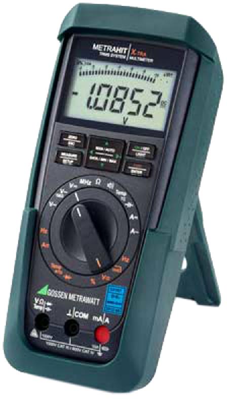 METRAHIT X-TRA - Multimètre numérique portable de sécurité avec affichage 12 000 points - Utilisation universelle en électrotechnique et télécommunications_0
