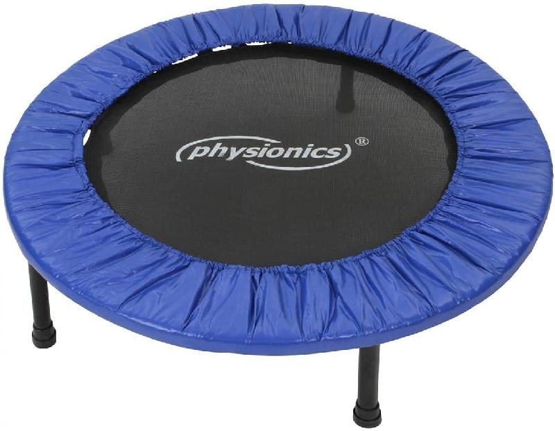 Mini trampoline de fitness - Diamètre 96 cm - Pieds antidérapants - Usage intérieur/extérieur - Trampoline de gymnastique et entraînement jumping - 01_0000316_0