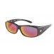 New F100 - Surlunette Meosis - Calibre 65x13 mm - Monture polyamide noire et verres polarisants_0