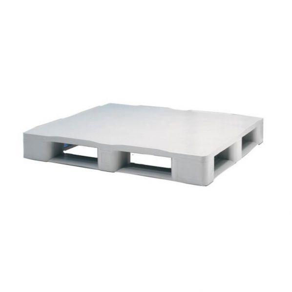 Palette hygiénique 1200 x 1000 mm - 5 semelles - Résistante de -30°C à +80°C - Compatible alimentaire_0