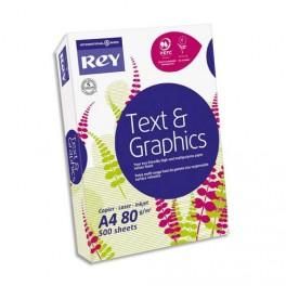 PAPYRUS RAMETTE DE 500 FEUILLES A3 100 G TRÈS SATINÉES ET DE HAUTE BLANCHEUR TEXT & GRAPHICS REY