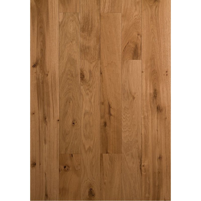 PARQUET 100% CHÊNE - COURONNE CLASSIQUE- VERNI - LARG. 9 CM | 1.00 MÈTRE CARRÉ