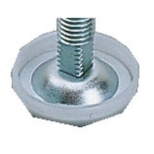 PATIN PROTÈGE SOL POUR VIS VÉRIN-DIAMÈTRE 30 MM- 100 PIÈCES LUDMANN