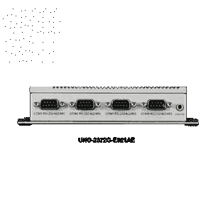 PC industriel fanless à processeur G-T40E 1.0GHz, 4G RAM, 2xLAN, 4xCOM, mPCIe, mSATA - Référence: UNO-2372G-E021AE_0