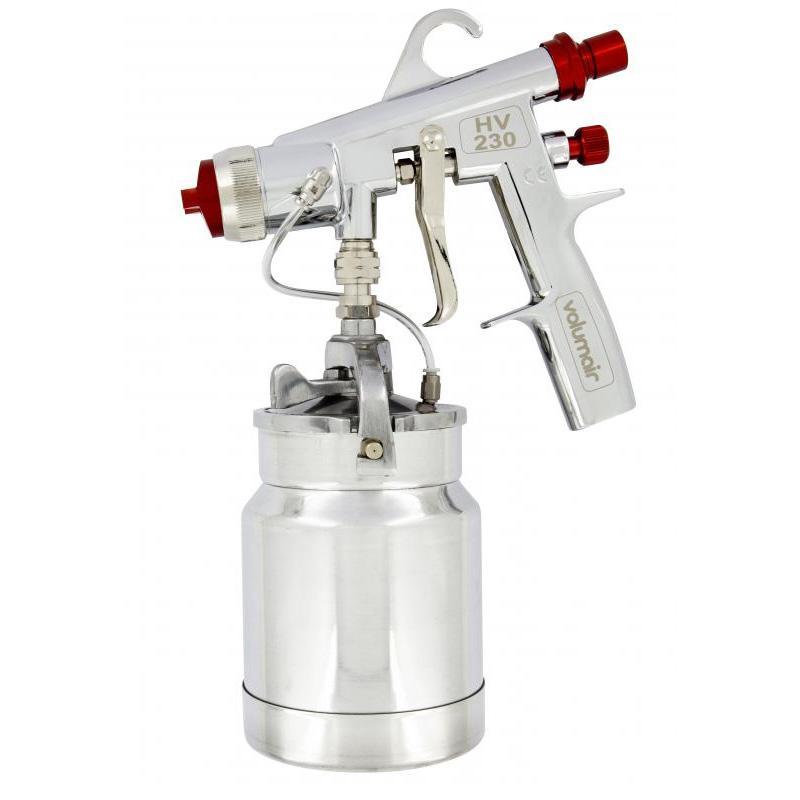 Pistolet peinture godet 1 litre HV230 pour turbine - EUROMAIR - 1000201_0