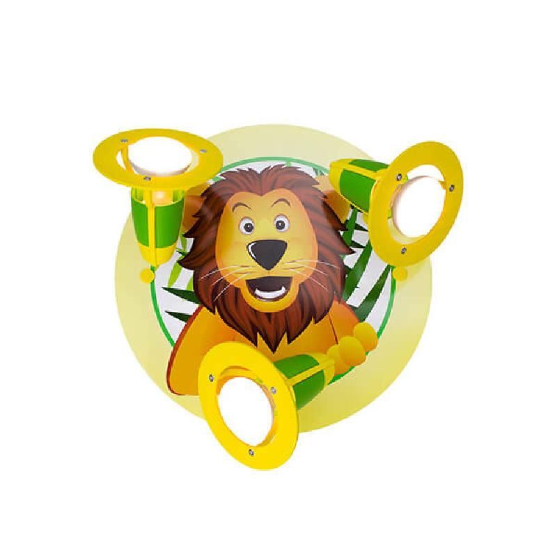 ELOBRA APPLIQUE LION POUR CHAMBRE D’ENFANT