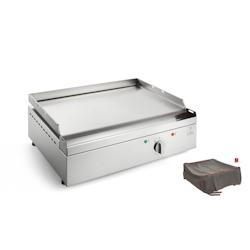 Plancha CHEF 55 ELEC + Housse PLANET - gris inox 400118_0