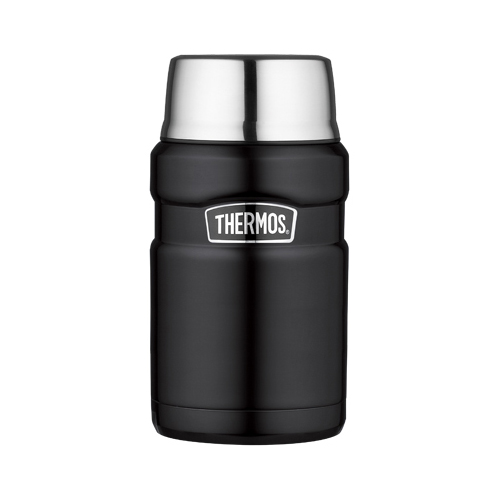 PORTE ALIMENT ISOTHERME 71CL NOIR MAT - THERMOS - KING