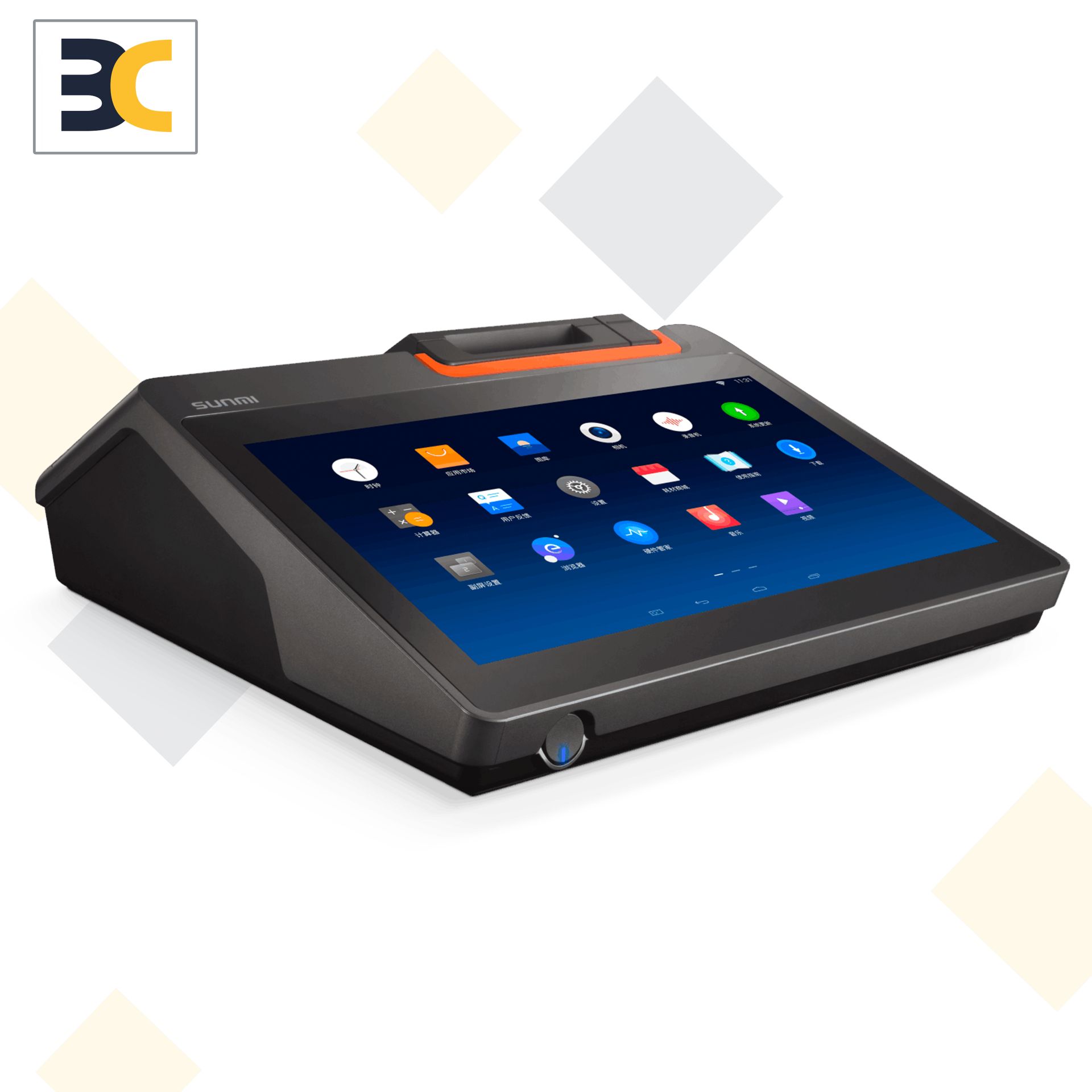 POS T2 MINI SUNMI - Caisse tactile 11,6” HD capacitif, Android 7.1, ETPOS 5.30 certifiée NF525_0
