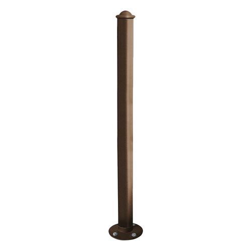 POTELET INCLINABLE AMORTICHOC AGORA - ZINC MARRON 8017 - PROCITY
