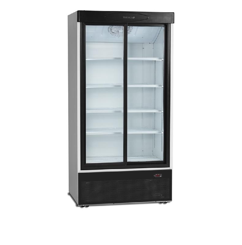 Vitrines réfrigérées FS - 2 ou 3 portes - Finition blanc ou noir - Référence FS1002S_0