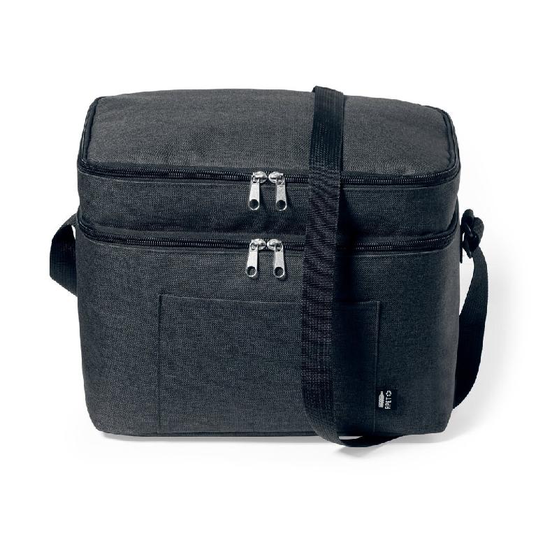 Sac Isotherme avec 2 Compartiments 30 x 24 x 19,5 cm Noir - 8435408326735_0