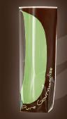 SACS DE CONFISERIES PURE GOURMANDISE VERT 100X220MM