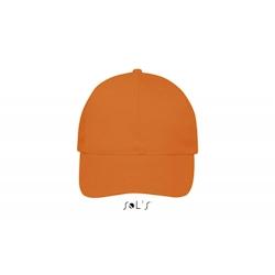 Sol's - Casquette 6 panneaux BUFFALO Orange Taille Unique - Taille unique orange 3660734085017_0