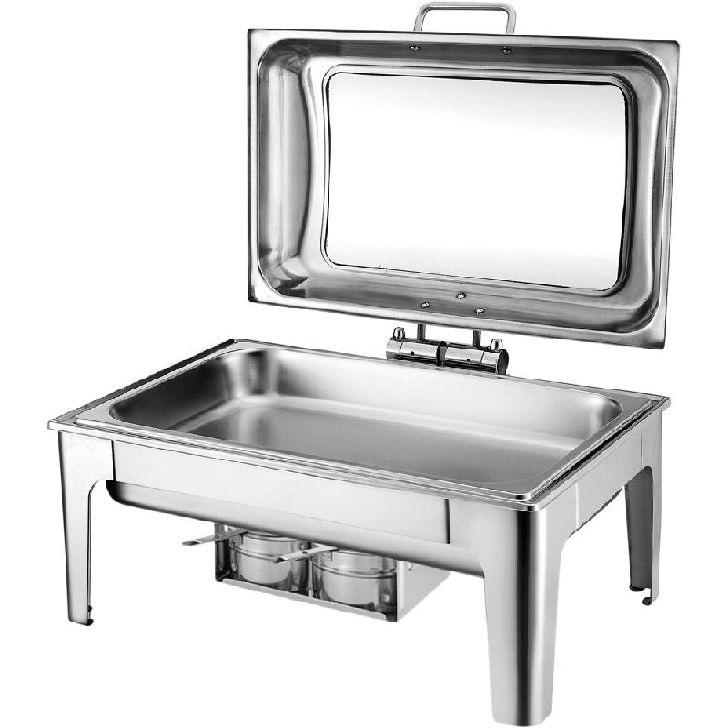 Stalgast Chafing Dish avec couvercle en verre GN 1/1 - BB0416001_0
