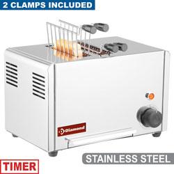 Toaster (croque-monsieur) électrique 2 pinces - acier inox. - D2CM-XP_0