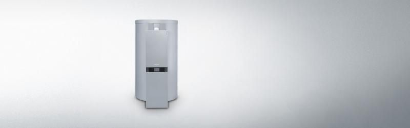 Vitosolar 300-F - Ensemble chauffage et eau chaude sanitaire solaire avec chaudière gaz à condensation Vitodens 300-W_0