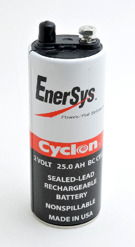 BATTERIE CYCLON ENERSYS 0820-0004 (BC CELL) 2V 25AH M6/M8_0