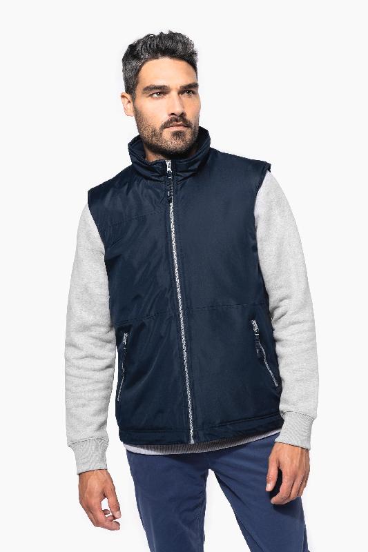 Bodywarmer doublé polaire homme - Réf: K659 - Kariban - Extérieur polyester avec enduction PVC_0