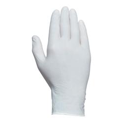 Boîte de 100 gants jetables en latex Juba avec poudre taille 10 - 8423752150762_0